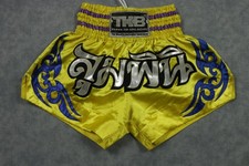 Top King Boxe Muay Thai Pantaloncini Uomo Raso Medio Tronchetti Tradizionali