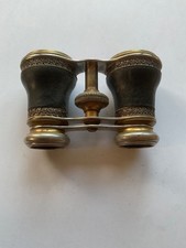 Antique Opera Glasses Theatre Glasses 9 Leather Fab Metalwork