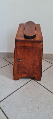 Antico sgabello legno - sgabello,