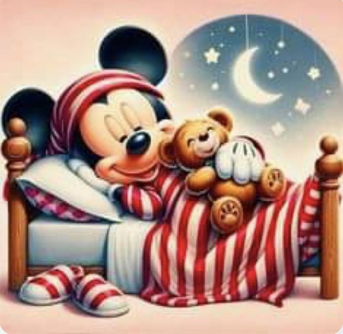 Topolino motivo punto - (5),