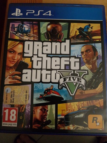 Grand theft auto - theft, ps4