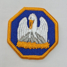 Yellow patch blue stork - patch,