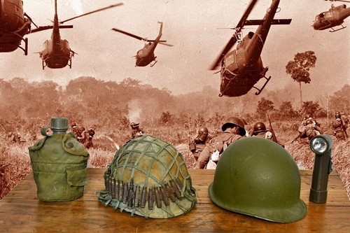 Elmetti esercito americano