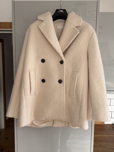 Zara panna cappotto giacca - zara,