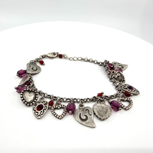 Bracciale vintage peltro tono - bracciale,
