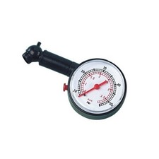 Manometro in plastica pressione pneumatici a doppia scala auto moto camion