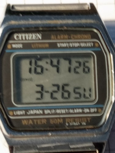 Vintage-Rare-Digital-CITIZEN-P