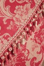 Tenda antica francese rosso