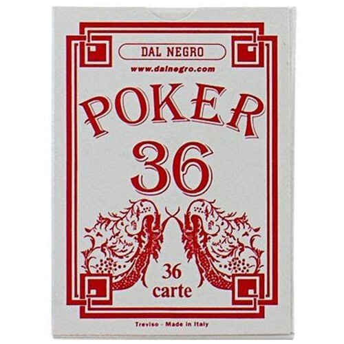 Poker carte dal - negro,