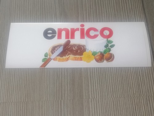 Adesivo nutella originale nome - adesivo,