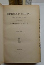 Ornitologia italiana.