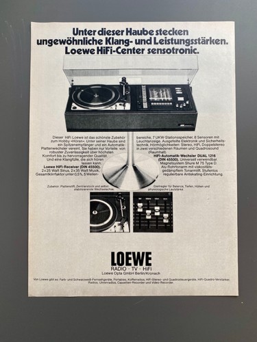 1975 loewe hifi center - 1975,