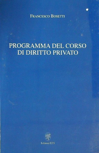 Programma del corso diritto - corso,