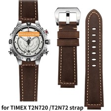24x16mm Convex Leather Watch