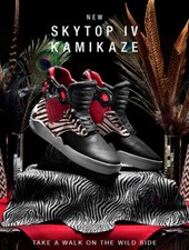Rare SUPRA skytop 11 kamikaze 4 IV zebra Muska society 413 2 tk II factory