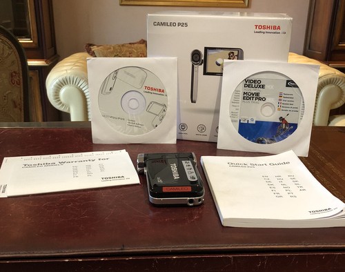 Videocamera palmare toshiba - videocamera,