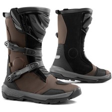 STIVALI BOOTS MOTO FALCO MIXTO 5 ADV ADVENTURE IMPERMEABILI MARRONI TG 42