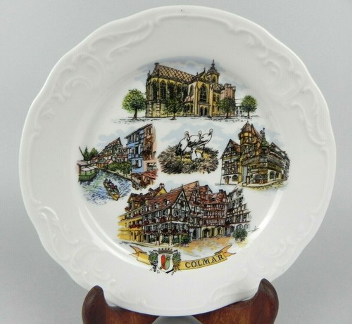 Piatto souvenir colmar francia - piatto,
