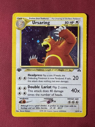 Ursaring neo discovery - ursaring,