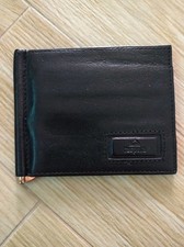 PORTA TESSERE  UOMO CARPISA NERO VERA PELLE NUOVO spedizione Gratuita 