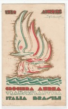 Crociera Aerea Transatlantica ITALIA BRASILE 1930 Idrovolanti Savoia Marchetti