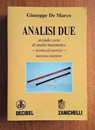 Ingegneria analisi due teoria - analisi,