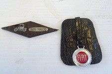 portachiavi Fiat 500 con badge magnetico vintage Fiat 600 850