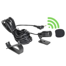 Microfono esterno 3,5 mm compatibile Sony Boss JVC Kenwood Jensen Alpine per