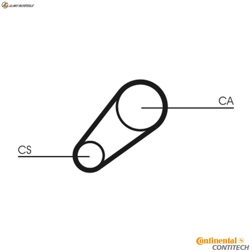 Cinghia dentata ct648 per - ct648, fso