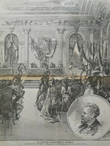 Rivista antica 1891 torneo - antica, il