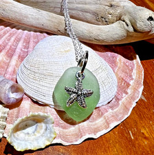 Collana in vetro di mare