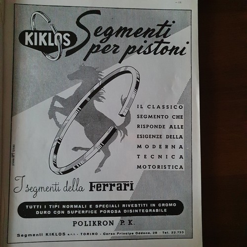 Segmenti kiklos ferrari - segmenti, auto