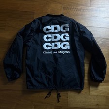 Giacca Coach Comme Des Garçons CDG Nera Media