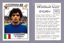 ALTOBELLI Figurine Panini