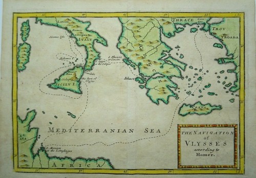 Antica mappa dell antico - antica,
