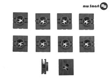 Clip morsetto minigonne laterali Smart 451 ForTwo Cabrio/Coupe set. 10 pezzi