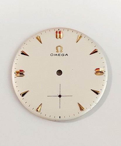 Omega dial silver - dial, silver/gold