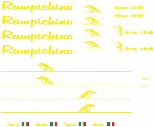 Adesivi telaio mtb cinelli - adesivi,