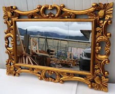 Specchio barocco in legno