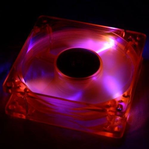 Ventola vantec spectrum - spectrum, rosso