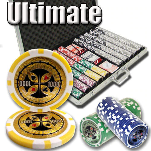 Set 1000 fiches - , poker