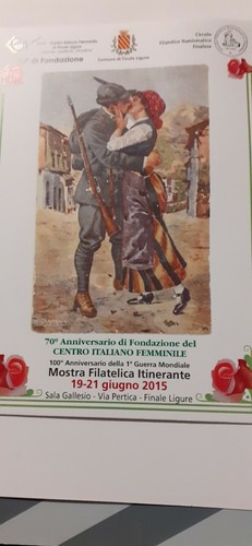 Due cartolina centenario 1 - ,