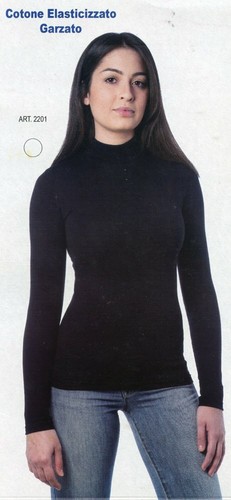 Maglia lupetto donna manica - lupetto,
