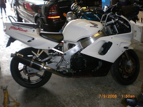 Bidone scarico honda cbr900 - bidone,