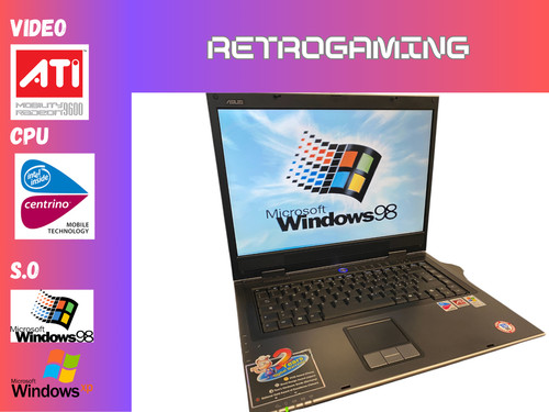 Notebook portatile vintage - pc,