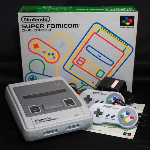 Console nintendo super famicom - nintendo,