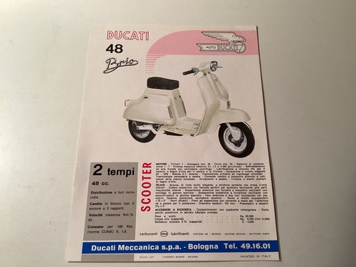 Ducati pagina depliant brio - depliant, 48
