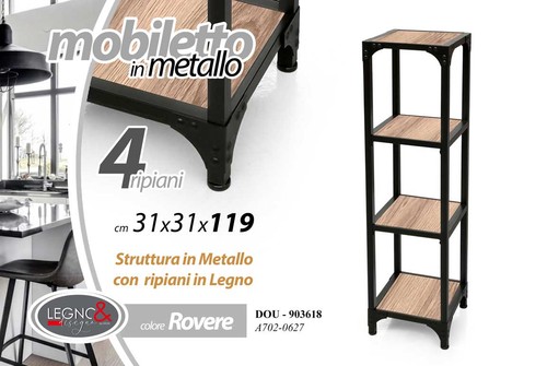 Colonna mobiletto libreria - mobiletto,