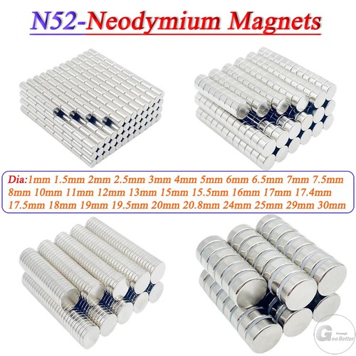 N52 magneti diametro mm - 1, a