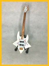 Chitarra in miniatura da collezione in legno mini chitarre basso 4 corde stelle